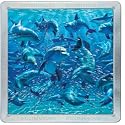 Piatnik  52108 - 3D Magna Puzzle Delphine 64 Teile