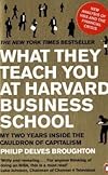 What They Teach You at Harvard Business School: My Two Years Inside the Cauldron of Capitalism