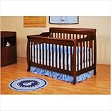 Athena Alice Convertible Crib and Grace I Changing Table in Cherry