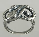 A Striking Sterling Silver Cobra Snake Ring...Why Be Ordinary?