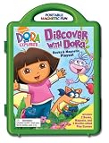 Discover with Dora Books & Magnetic Playset [With Book(s) and 3 Double-Sided Play Scenes and Magnet(s)] (Dora the Explorer (Readers Digest))