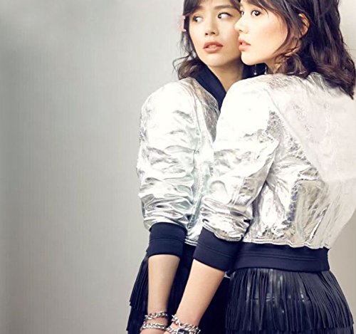 onko （オンコ） 【レディース】 PUレザージャケット ライダースデザイン 春秋 銀色 選べる3サイズ 【限定】エコバック付