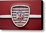 1959 Fiat Abarth 750 Zagato Coupe Emblem Canvas Print / Canvas Art - Artist Jill Reger