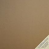 25 Sheets Chipboard 46pt (point) 12 X 12 Inches Heavy Weight Scrapbook Size .046 Caliper Thick Cardboard Craft|Packaging Brown Kraft Paper Board