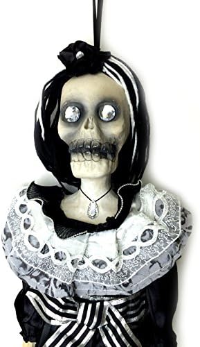 Halloween Wedding of the Dead 36in Hanging Skeleton (Bride)