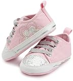 Rising Star Baby-Girls Newborn Glitter Sneaker