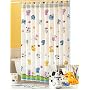 Cats & Dogs Fabric Shower Curtain