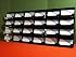 Amazon Wall Mount 24 Pocket Business Card Holder -Black