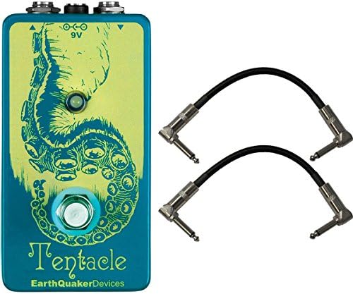 EarthQuaker Tentacle Analog Octave Up Pedal w/ 2 Patch Cables