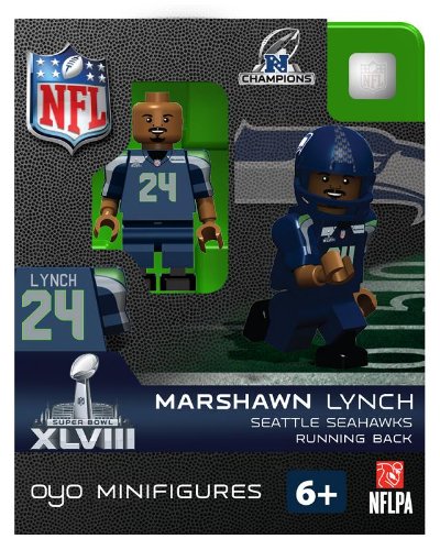 NFL Seattle Seahawks Marshawn Lynch Toy Figure