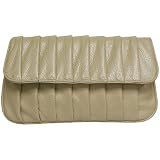ANDAREI Capri Clutch (small) in Ivory