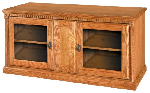 Kathy Ireland Home by Martin Huntington Oxford 50-1/2-Inch Mid-Sized Entertainment TV Console, 24-Inch Height
