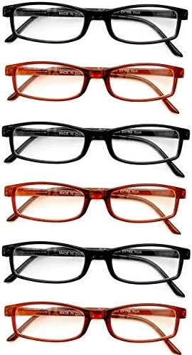 Extra Pair® Value Eyes Plastic Frames 6 Pack - Incredible Value