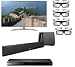 Samsung LED 1080p HDTV and Samsung 3D Blu-ray Disc Player and two pairs of Samsung Active 3D Battery Glasses and Polk Audio SurroundBar 4000 Instant Home Theater
