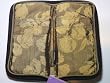 Lantern Moon Black Gold Zip Circular Knitting Needle Case