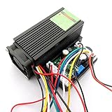 12V AC/ DC産業532nmの200mWのグリーンレーザードットモジュール/ドライバ+ TTL0-30K HZ+ロング・タイム・ワーキングワット