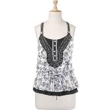 Beaded Racer-back Tank Top (Petite, Tall & Misses Sizes XS-3X)