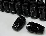 Black, Acorn Lug Nuts, 13/16