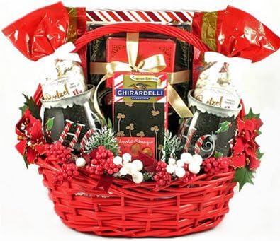 A Sweet Holiday Greeting Gourmet Food Christmas Gift Basket