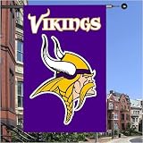 Minnesota Vikings Applique Banner Flag