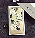 iPhone 6/6S Case,Blingy's® High Quality Floral Pattern Transparent Clear Flexible Soft Slim Rubber TPU Case for iPhone 6/6S-Retail Packaging (White Camelia)