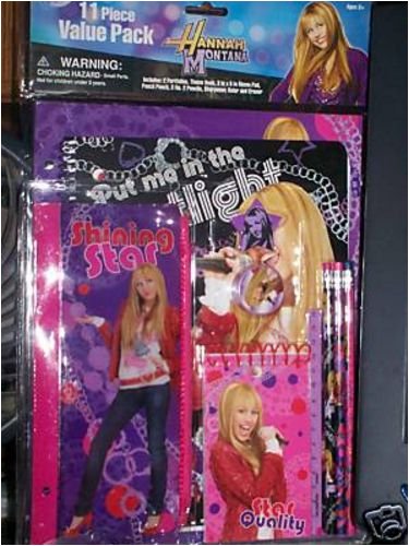 Hannah Montana Stationary Value Pack 11pc