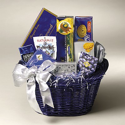 The Joy of Noshing Gourmet Gift Basket--Kosher by Top-Shelf Sweets n Gifts