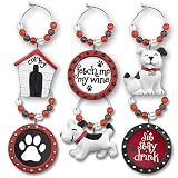 Doggy Wine Charms