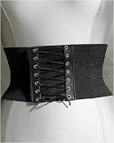 Corset-style belt