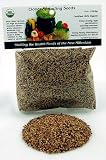Red Clover Sprouting Seed: 1/2 Lb. (8 Oz.) - Certified Organic - Red Sweet Clover Seed for Salad Sprouts, Planting, Gardening, Hydroponics, Cooking, Food Storage & More: When Exposed to Light They Grow Green & Rich with Chlorophyll and Vitamins. They Make a Zesty Addition to Sprout Salads.