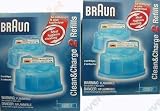 Braun CCR2 Cleaner Refill Kit (4 pack)