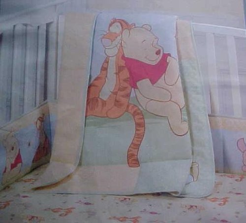 Winnie the Pooh 3 Piece Crib Bedding Set Winnie the Pooh 3 Piece Crib Bedding Set