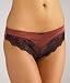 Elle Macpherson Intimates Belle Lace and Silk Thong Panty