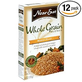 Near East Whole Grain Blends Wheat Pilaf, 6-Ounce Unit (Pack of 12)
