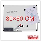 Produkt-Bild: Loutoff Neu 80 X 60 Wandtafel Whiteboard Magnettafel WB8060