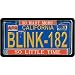 Blink 182 - Aufkleber Liscense Plate von Blink-182 - alle Infos