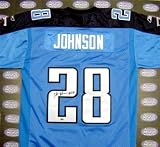 Chris Johnson Autographed/Hand Signed Football Jersey (Tennessee Titans)