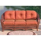 North Cape Cambridge Resin Wicker 3 Seater Sofa - Antique Wash