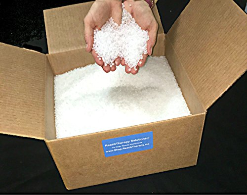High Density Plastic Pellets for Weighted Blankets, Lap Pads, Toys, Cornhole and Eye Spy Bags - Non Toxic and Washer Safe (20 lbs)