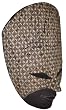 Batik Mask, Wooden - Indonesian, 9" X 7"