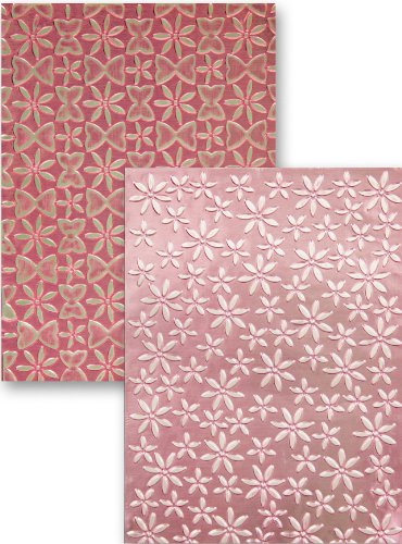 Spellbinders EL-005 M-Bossabilities Reversible Embossing Folder, Splendid