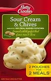 Betty Crocker Mashed Potatoes, Sour Cream and Chives, 6.6-Ounce (Pack of 6)