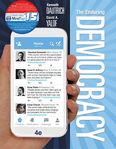 The Enduring Democracy (I Vote for MindTap)