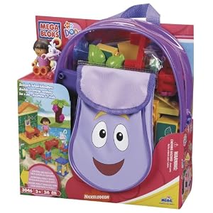 Mega Bloks Dora's School Time Backpack