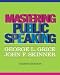 Mastering Public Speaking
