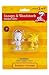 Peanuts Flying Ace Snoopy & Woodstock Bendable Figure Set