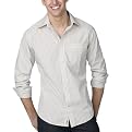 Men's Converse&reg; One Star&reg; Woven Shirt - Gray