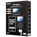 i.Sound AV Cable Works with iPhone and Made for iPod (White)