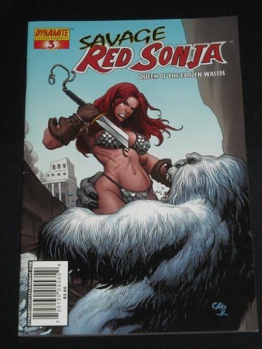 SAVAGE RED SONJA #3 DYNAMITE ENTERTAINMENT COMIC BOOK