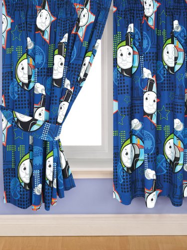 Thomas The Tank Engine Steam Curtains 54" Drop
